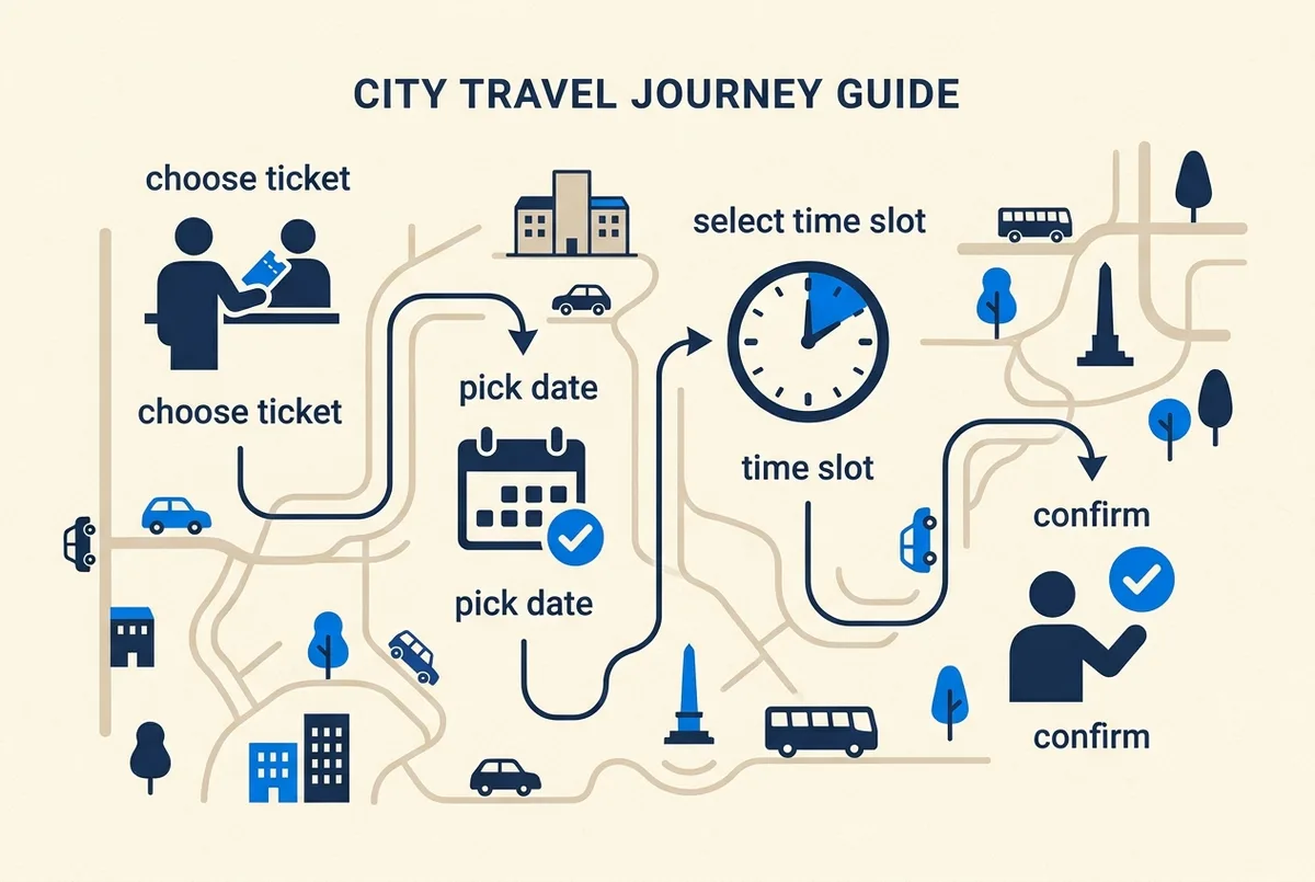 illustrated map of Dubai highlights for Come Acquistare i Biglietti del Burj Khalifa Online: Guida alla Prenotazione, dove comprare biglietti burj khalifa