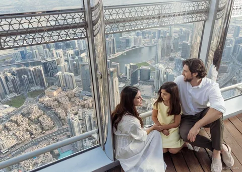 Entrée coupe file utilisée pour les billets Burj Khalifa